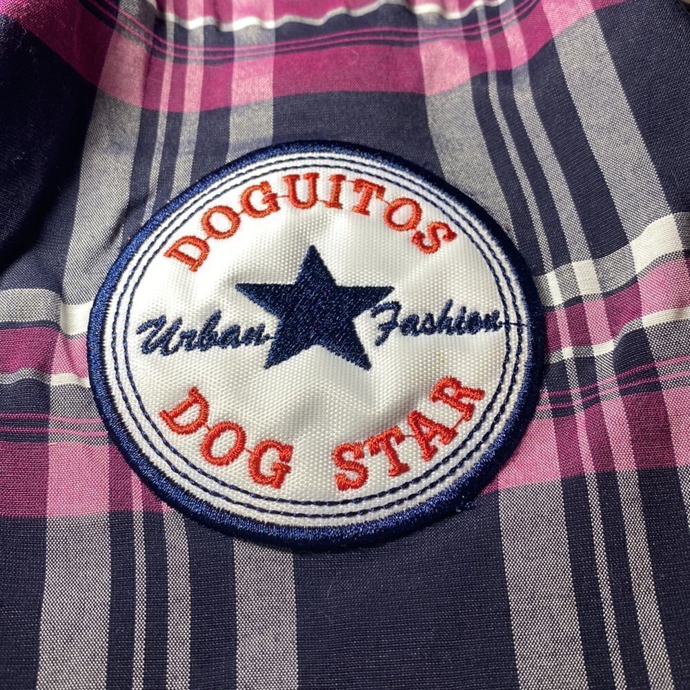 Plaid Collared Dog Shirt - Picture 3 of 7